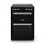 Montpellier MMRC60FK Black Freestanding 60cm Ceramic Mini Range Cooker