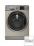 Hotpoint NDB8635GK Anti-Stain NDB 8635 GK UK 8+6KG Washer Dryer with 1400 rpm - Graphite
