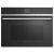 Fisher + Paykel OS60NDB1 Designer Electronic Control Combination Steam Oven + Grill - SS + Black Gla