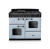 Rangemaster CLO110DFPMSB/CM1 14218 New Classic OC 110 Dual Fuel Misty Blue Chrome