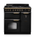 Rangemaster CLDL90DFPCBL/AB1 18256 New Classic Deluxe 90 Dual Fuel Charcoal Black Antique Brass