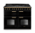 Rangemaster CLDLB110DFPGBL/AB1 18363 New Classic Deluxe Bottom Cavity 110 Dual Fuel Gloss Black Anti