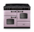 Rangemaster CLDLO110DFPHTH/CM1 17819 New Classic Deluxe OC 110 Dual Fuel Heather Chrome
