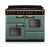 Rangemaster CLDLO110DFPMGR/CM1 14709 New Classic Deluxe OC 110 Dual Fuel Mineral Green Chrome