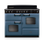 Rangemaster CLDLO110EIPSTB/CM1 14761 New Classic Deluxe OC 110 Induction Stone Blue Chrome