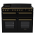 Rangemaster ESDLB110EIPGBL/AB1 Estel Deluxe BC 110cm Induction Gloss Black