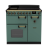 Rangemaster CLDL90EIPMGR/AB1 18278 New Classic Deluxe 90 Induction Mineral Green Antique Brass