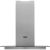 Zanussi ZHC62642XA 60cm Square glass chimney Hood Metal Grease Filter. Push Button Controls. Stainle