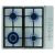 Cata UBGHDFFJ60.1 60cm Stainless 4 Burner Nat Gas Hob Cast Iron Pan Stands