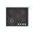 Cata UBGHJ607 60cm Black Glass 4 Burner Nat Gas Hob