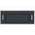 Cata UBICON52BK.1 52cm Black Glass Canopy Hood