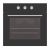 Cata UBO651BK 60cm Black True Fan 65L Oven With Minute Minder