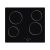 Cata UBTCC60F 60cm Black 4 Zone Ceramic Hob Touch Controls