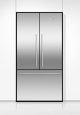 Fisher_Paykel RF610ADX6 Fridge Freezer French Door 900mm, Designer Handle, Stainless Steel, WiFi