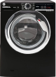 Hoover H3DS4965TACBE-80 H-Wash 300, 9+6kg 1400rpm Washer Dryer, Black + Chrome door, WiFi