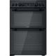 Hotpoint HDM67V92HCB/UK 60Cm Electric Double Cooker, Mulitiflow In Main Oven Wit Catalytic Liners , 