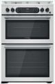Hotpoint CD67G0CCX/UK 60Cm Gas Double Cooker With Gas Hob