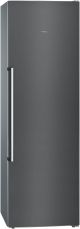 Siemens GS36NAXEP Single door freezer - 186cm height Black steel antiFingerprint