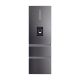 Haier HTW5618EWMP Inox 59.5cm 3D Fridge Freezer - Dark Inox