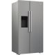 Hotpoint HPG26573WXP4UK Dual No Frost Side by Side American Fridge Freezer - Silver