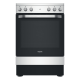 Hotpoint HS67V5KHX /UK Silver Electric Single Cooker