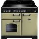 Rangemaster CDL100EIOG/C - 100cm Classic Deluxe Induction Range 100920 Olive Green and Chrome