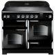 Rangemaster CLA110EIBL/C 117030 Classic 110cm Electric Cooker with Induction Black and Chrome