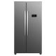 Indesit INGF6441XP4UK Total No Frost Side by Side American Fridge Freezer - Inox 