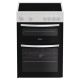 Indesit ITE6VMW Electric Twin Cooker 60CM - 69L with Easy Clean Enamel