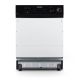Montpellier MDI655K Black Semi Integrated Dishwasher