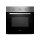 Montpellier MSBFO65SS 65ltr Built In Single Oven In Stainless Steel, 5 Functions - TruFan