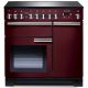 Rangemaster PDL90EICY/C 97890 Professional Deluxe 90cm Electric Range Cooker With Induction Hob - Cranberry