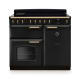 Rangemaster CLDL100EIPCBL/AB1 18310 New Classic Deluxe 100 Induction Charcoal Black Antique Br