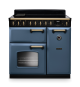 Rangemaster CLDL90EIPSTB/AB1 18279 New Classic Deluxe 90 Induction Stone Blue Antique Brass