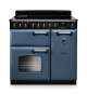 Rangemaster CLDL90EIPSTB/CM1 14591 New Classic Deluxe 90 Induction Stone Blue Chrome
