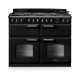 Rangemaster CLDLB110DFPCBL/CM1 14875 New Classic Deluxe Bottom Cavity 110 Dual Fuel Charcoal Black C