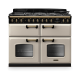 Rangemaster CLDLB110DFPPCR/AB1 18368 New Classic Deluxe Bottom Cavity 110 Dual Fuel Pale Cream Antiq