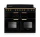 Rangemaster CLDLB110EIPCBL/AB1 18384 New Classic Deluxe Bottom Cavity 110 Induction Charcoal B
