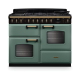 Rangemaster CLDLO110DFPMGR/CM1 14709 New Classic Deluxe OC 110 Dual Fuel Mineral Green Chrome