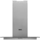 Zanussi ZHC62642XA 60cm Square glass chimney Hood Metal Grease Filter. Push Button Controls. Stainle