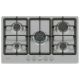 Neff T27GKQ8N0 75cm, 5 burners, 3.3kW Wok, 3 Dishwasher suitable cast iron pan supports, new standar