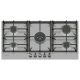 Neff T29CIR8N0 90cm, 5 burner, 5.0kW Wok burner, Optimised FlameSelect, 3 Dishwasher suitable cast i