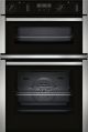 Neff U2ACH7AN7B CircoTherm Main oven, 8 functions, 2nd oven 4 functions. Electronic, LCD display and