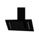 Cata UBARUNW9 90cm Black Angled Glass RF Hood with White Ambient Light