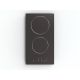 Cata UBIND30FLC 30cm Black 2 Zone Induction Hob Touch Controls