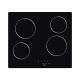 Cata UBTCC60F 60cm Black 4 Zone Ceramic Hob Touch Controls